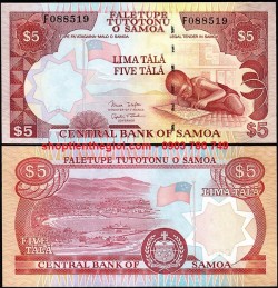 Samoa 5 Tala 2005 UNC (tờ) - SP006144