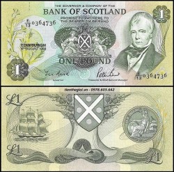 Scotland 1 Pound 1988 UNC - SP000440