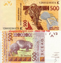 Senegal - CFA 500 francs 2012 UNC (K) - SP006152