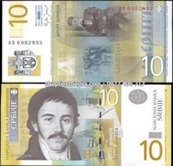 Serbia 10 Dinara 2011 UNC