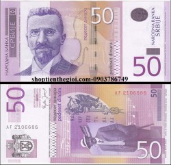 Serbia 50 Dinara 2014 UNC