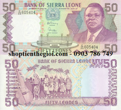 Sierra Leone 50 Leones 1989 UNC