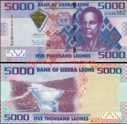 Sierra Leone 5000 Leones 2010 UNC