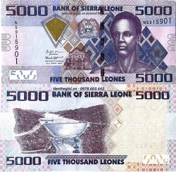 Sierra Leone 5000 Leones 2021 UNC - SP007430