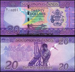 Solomon 20 Dollars 2017 UNC