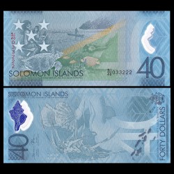 Solomon 40 Dollar 2018 UNC Polyme kỷ niệm