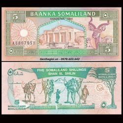 Somaliland 5 Shillings 1994 UNC - SP002044