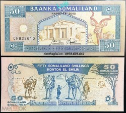 Somaliland 50 Shillings 2002 UNC - SP007431