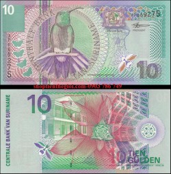 Suriname 10 Gulden 2000 UNC