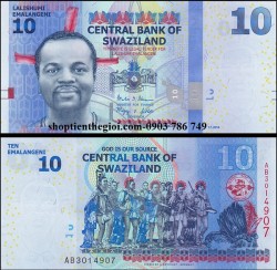 Swaziland 10 Lilangeni 2011 UNC