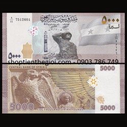 Syria 5000 pounds 2019 UNC - SP006054