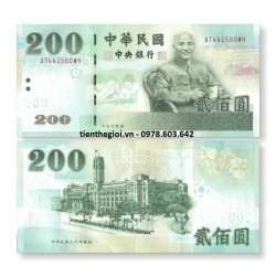 Taiwan - Đài Loan 200 Đài Tệ 2001 UNC - SP007286