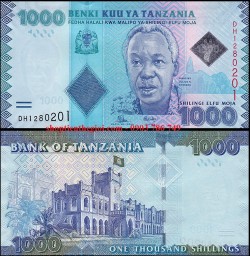 Tanzania 1000 Shillings 2015 UNC