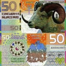 Tiền 50 numismas kamerra Úc con Dê