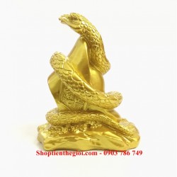 Tượng Con Rắn Vàng - SP005234