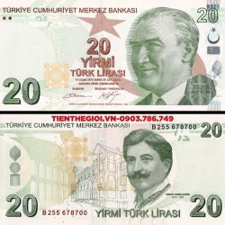 Turkey - Thổ Nhỉ Kỳ 20 Lira 2020 UNC - SP007937