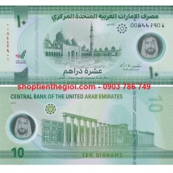 UAE 10 Dirhams 2022 UNC polyme (tờ) -  SP006060