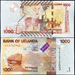 Uganda 1000 Shilling 2010 UNC