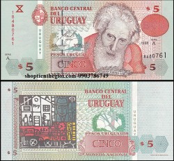 Uruguay 5 Pesos 1998 UNC