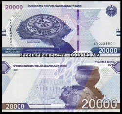 Uzbekistan 20.000 Som 2021 UNC - SP006057