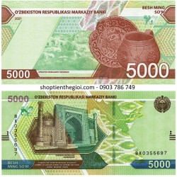 Uzbekistan 5000 Som 2021 UNC - SP006039