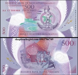 Vanuatu 500 vatu 2017 UNC Polyme