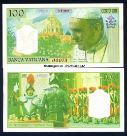 Vatican 100 Lire 2019 UNC - SP007414