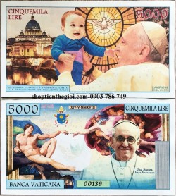 Vatican 5000 Mille 2015 UNC