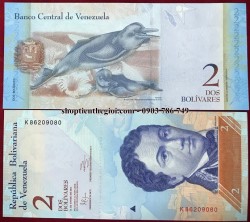 Venezuela 2 Bolivares 2012 UNC