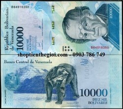 Venezuela 10.000 Diez Mil Bolivares 2016 UNC