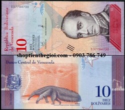 Venezuela 10 Diez Bolivares 2018 UNC