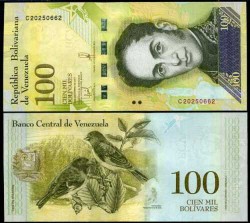 Venezuela 100 Cien Mil Bolivares 2017 UNC - TT000786