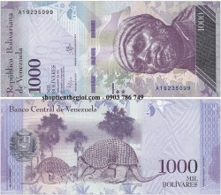 Venezuela 1000 Mil Bolivares 2017 UNC