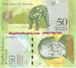 Venezuela 50 Bolivares 2015 UNC