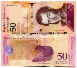 Venezuela 50 Cincuenta Bolivares 2018 UNC