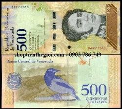 Venezuela 500 Quinientos Bolivares 2018 UNC