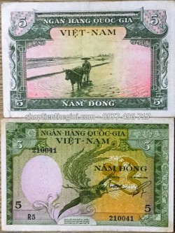 VNCH: 5 đồng 1955 lần 2