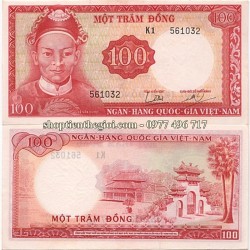 VNCH 100 đồng 1966 ĐẦU RỒNG