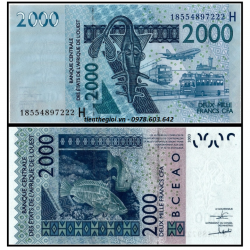 Niger - CFA 2000 Francs 2012 UNC (H) - SP007275