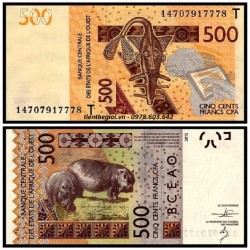 Togo - CFA 500 Francs 2003 UNC (T) - SP007273