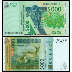 Cote d'Ivoire - Bờ Biển Ngà - CFA  5000 Francs 2003 UNC (A) - SP007272