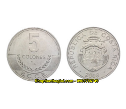 Xu Colombia 5 colones 2008