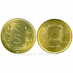 Xu India - Ấn Độ 5 Rupee 2011-2019 - SP007632