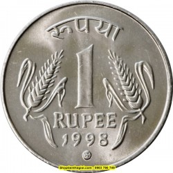 Xu India 1 Rupee 1992-2004 - SP002217