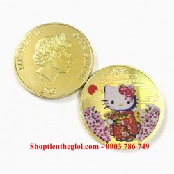 Xu kỷ niệm Mèo Kitty Vàng - SP005312