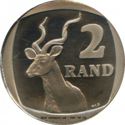 Xu South Africa - Nam Phi 2 Rand 1996-2000  -  SP002232