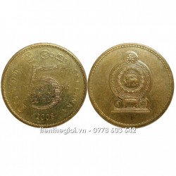 Xu Sri Lanka 5 Rupee 2005-2013 - SP007606