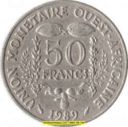Xu West African States - Tây Phi 50 Francs 1972-2014  -  SP002191