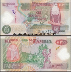 Zambia 1000 Kwacha 2011 UNC Polyme