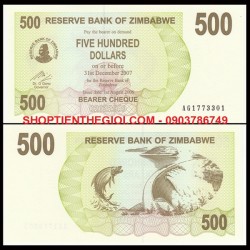 Zimbabwe 500 Dollars 2006 UNC - SP001923